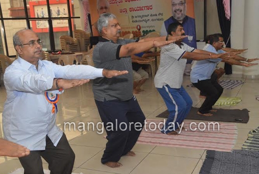 International Yoga Day observed with enthusiasm across Mangaluru 1